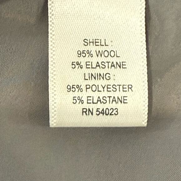 Banana Republic Gray Wool Blend Sheath Dress – Size 6P - Picture 5 of 5